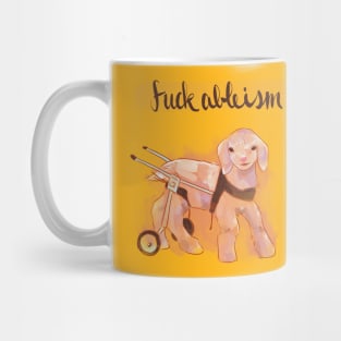 Fuck Ableism Mug